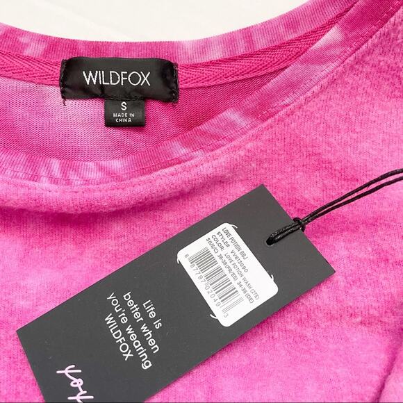 Wildfox Love Potion Tie Dye Sweatshirt Small - Picture 6 of 6